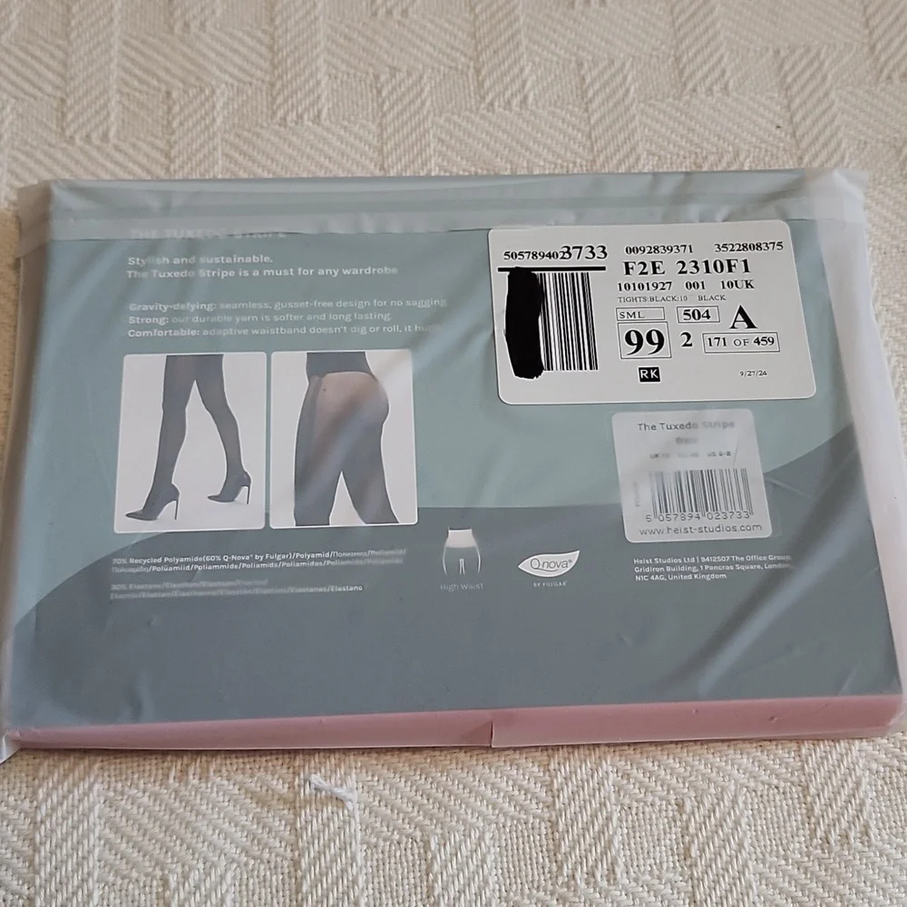 Heist The Tuxedo Stripe Tights